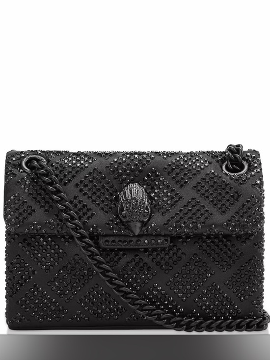 Kurt Geiger Handbags - Kurt Geiger London Mini Kensington Monochromatic Rhinestone Crossbody Bag